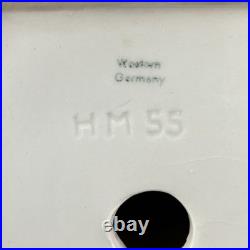 GOEBEL HUMMEL White Porcelain Praying Madonna West Germany HM 55 13 Floral Cape