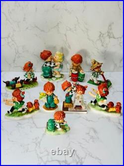 GOEBEL Hummel W Germany Charlot Byj Red Head Figurine Lot Of 8