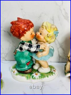 GOEBEL Hummel W Germany Charlot Byj Red Head Figurine Lot Of 8