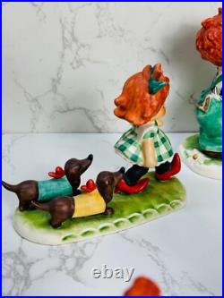 GOEBEL Hummel W Germany Charlot Byj Red Head Figurine Lot Of 8