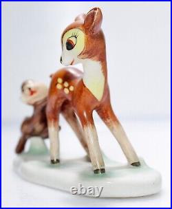 GOEBEL Hummel W. Germany Disney Bambi & Thumper TMK2 Porcelain Figurine RARE