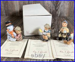 Goebel Berta Hummel Ornaments 24 Lot Porcelain Christmas with COAs and Boxes