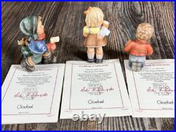 Goebel Berta Hummel Ornaments 24 Lot Porcelain Christmas with COAs and Boxes