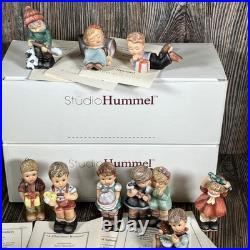 Goebel Berta Hummel Ornaments 24 Lot Porcelain Christmas with COAs and Boxes