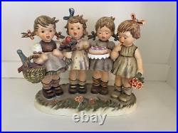 Goebel Century Collection Hummel We Wish You The Best WXL #696 INITIALED