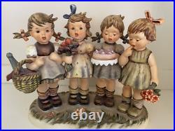 Goebel Century Collection Hummel We Wish You The Best WXL #696 INITIALED