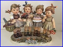 Goebel Century Collection Hummel We Wish You The Best WXL #696 INITIALED