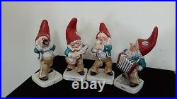 Goebel Co-Boy Gnome Band Set Strummer, Accordionist, Singer, Trumpet Player