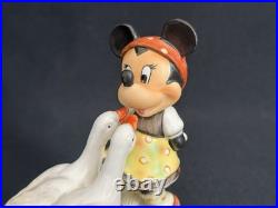 Goebel Disney Minnie Goose Girl Signed by # 1 MASTER PAINTER 2004 Rare & EXC