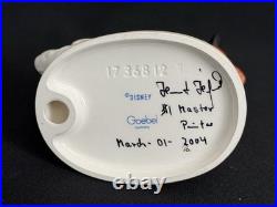 Goebel Disney Minnie Goose Girl Signed by # 1 MASTER PAINTER 2004 Rare & EXC