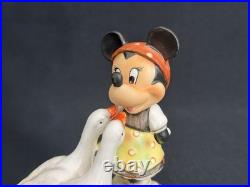 Goebel Disney Minnie Goose Girl Signed by # 1 MASTER PAINTER 2004 Rare & EXC
