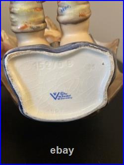 Goebel HUMMEL 5 UMBRELLA BOY 152/0 A & UMBRELLA GIRL 152/0 B Germany 1957