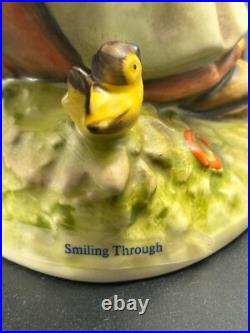 Goebel HUMMEL W. Germany 5 Figurine Umbrella Girl SMILING THROUGH Sp Ed 1983