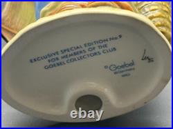 Goebel HUMMEL W. Germany 5 Figurine Umbrella Girl SMILING THROUGH Sp Ed 1983