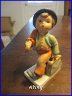 Goebel HUMMEL West Germany Bumblebee Figurine Merry Wanderer 5' Goebel HUMMEL West Germany Bumblebee Figurine Merry Wanderer 5'