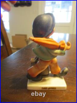 Goebel HUMMEL West Germany Bumblebee Figurine Merry Wanderer 5' Goebel HUMMEL West Germany Bumblebee Figurine Merry Wanderer 5'