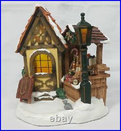 Goebel HummelScape Bavarian Christmas Market Hummel Figurine Holiday Fun withCOA