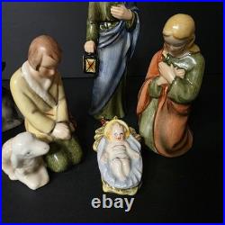 Goebel Hummel 10pc Nativity Figurine Set Germany 1955-60 One Repair Read Descrip