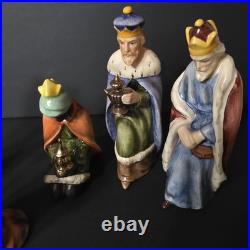 Goebel Hummel 10pc Nativity Figurine Set Germany 1955-60 One Repair Read Descrip
