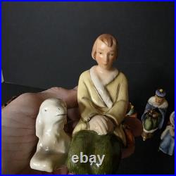 Goebel Hummel 10pc Nativity Figurine Set Germany 1955-60 One Repair Read Descrip