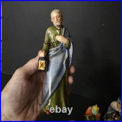 Goebel Hummel 10pc Nativity Figurine Set Germany 1955-60 One Repair Read Descrip