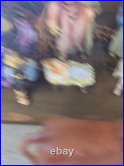 Goebel Hummel 10pc Porcelain Nativity Set Christmas Figurines W. Germany