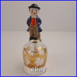 Goebel Hummel 12 Piece Wine Glass, Candle Holder, and Glass Bell Set, Germany