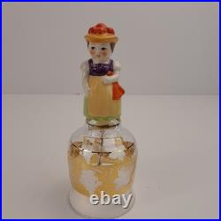 Goebel Hummel 12 Piece Wine Glass, Candle Holder, and Glass Bell Set, Germany