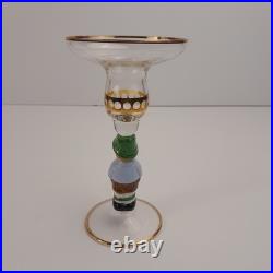 Goebel Hummel 12 Piece Wine Glass, Candle Holder, and Glass Bell Set, Germany