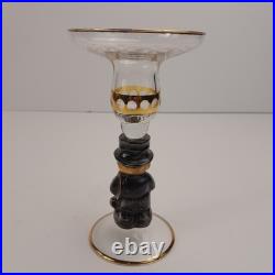 Goebel Hummel 12 Piece Wine Glass, Candle Holder, and Glass Bell Set, Germany