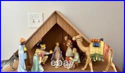 Goebel Hummel 12 piece Nativity set