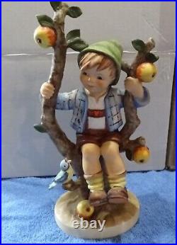 Goebel Hummel #142/V Apple Tree Boy Approx 10.5 Tall Excellent Condition No Box