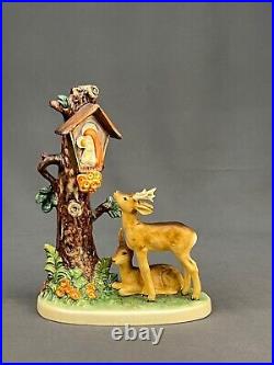 Goebel Hummel #183 Forest Shrine W. Germany TMK 6 Deer Madona & Child Mint