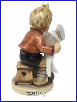 Goebel Hummel 184 Latest News Stars and Stripes TMK7 Figurine with COA Mint in Box