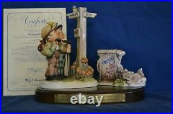 Goebel Hummel 1993 Special Edition Berlin Airlift/Crossroads 3pc set mint withbox