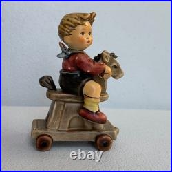 Goebel Hummel 2020 2021 Riding Lesson Cowboy Corral Figurines TMK8 First Issue