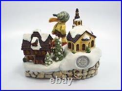 Goebel Hummel #2047 Winter Sleigh Ride & Scene #1075-D Home For The Holidays