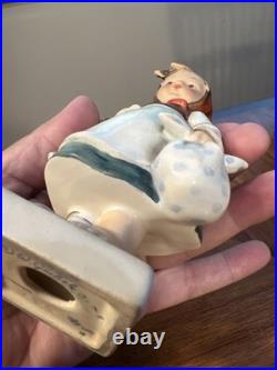 Goebel Hummel 204 Weary Wanderer TMK2 Full Bee No Lashes W Germany 6 Figurine