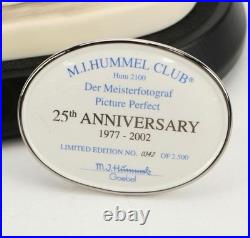 Goebel Hummel 2100 Picture Perfect Limited Edition With Base Plaque Original Box Goebel Hummel 2100 Picture Perfect Limited Edition With Base Plaque Original Box