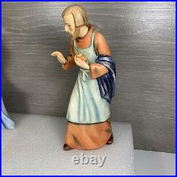 Goebel Hummel 214 Large Nativity Mary Joseph Baby Jesus #tmk-6 Christmas