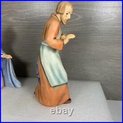 Goebel Hummel 214 Large Nativity Mary Joseph Baby Jesus #tmk-6 Christmas