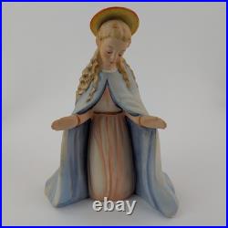 Goebel Hummel 214 Nativity Set 11pc TMK-4 3-Line Mark Large Vintage W Germany