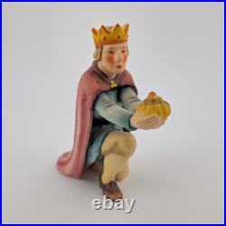 Goebel Hummel 214 Nativity Set 11pc TMK-4 3-Line Mark Large Vintage W Germany