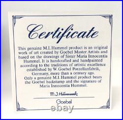 Goebel Hummel 2153 God Bless America Support Our Troops with COA Mint in Box