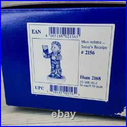 Goebel Hummel 2168 Today's Recipe 4.25 Figurine w Box & COA First Issue 2003 Goebel Hummel 2168 Today's Recipe 4.25 Figurine w Box & COA First Issue 2003