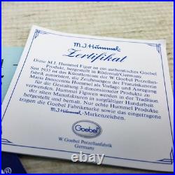 Goebel Hummel 2168 Today's Recipe 4.25 Figurine w Box & COA First Issue 2003 Goebel Hummel 2168 Today's Recipe 4.25 Figurine w Box & COA First Issue 2003