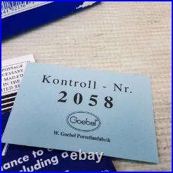 Goebel Hummel 2168 Today's Recipe 4.25 Figurine w Box & COA First Issue 2003 Goebel Hummel 2168 Today's Recipe 4.25 Figurine w Box & COA First Issue 2003