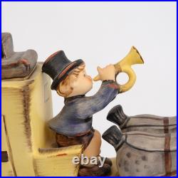 Goebel Hummel #226 The Mail Is Here Stagecoach Figurine TMK-6 W Germany