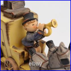Goebel Hummel #226 The Mail Is Here Stagecoach Figurine TMK-6 W Germany