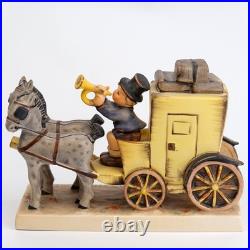 Goebel Hummel #226 The Mail Is Here Stagecoach Figurine TMK-6 W Germany
